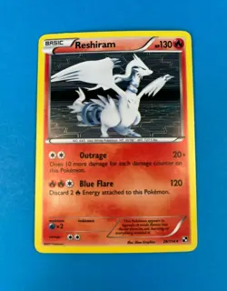 2011 Pokemon-Black & White. RESHIRAM - 26/114. Holo. Rare. - Image 2