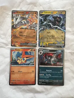 Pokemon TCG Unova Heavy Hitters Premium Collection All 4 Stamped Promos - Image 1
