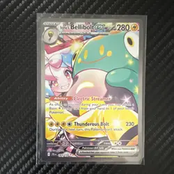 Pokemon Iono's Bellibolt ex 183/159 Sv09 Journey Together 280 HP Full Art Holo … - Image 1