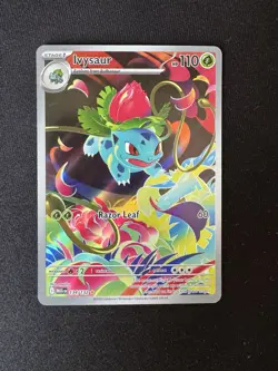 Ivysaur 134/132 Pokemon Mega Evolution Illustration Rare Full Art Pack Fresh NM - Image 1