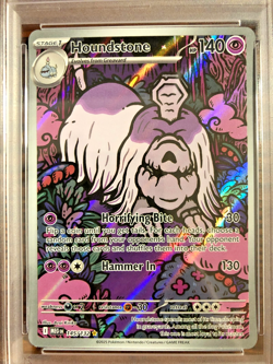 Houndstone Illustration Rare #145|PSA GEM MT 10|2025 Mega Evolution|Pokemon TCG - Image 2