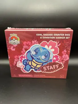 Pokemon TCG 2024 Honolulu Worlds Staff Coin & Dice Set Sealed - Image 1