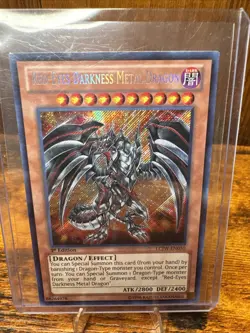 🔥 Yugioh! Red Eyes Darkness Metal Dragon LCJW-EN050 Secret Rare 1st Edition NM - Image 1