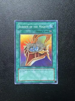 Yugioh - Burden Of The Mighty - Super Rare - WC08 - Image 1