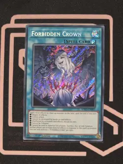 BPRO-EN067 Forbidden Crown Secret Rare 1st Ed YuGiOh - Image 1