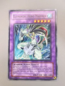 Elemental Hero Mariner EOJ-EN034 Enemy of Justice 1st Edition LP/NM - Image 1