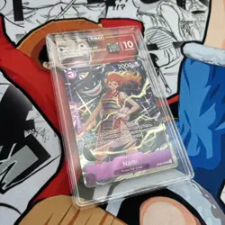 2025 ONE PIECE #070 PCC PREMIUM BEST SELECTION VOL 4 GENGAR NAMI PSA 10 GEM MINT - Image 2