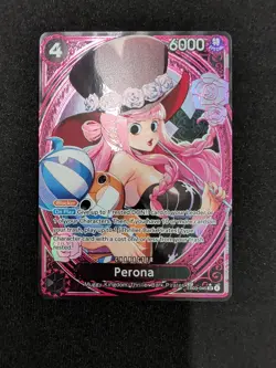 Bandai One Piece CCG Perona Foil EB03-045 Heroines Edition 4 Cost English NM - Image 1