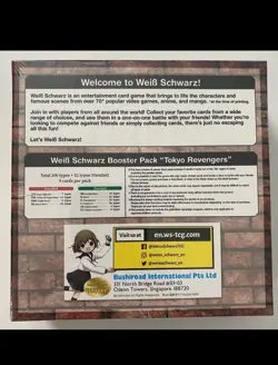 Live Hits! Weiss Schwarz Tokyo Revengers ENGLISH Booster Box SEALED 1st Edition - Image 2