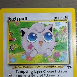 Pokemon Jigglypuff Southern Islands Promo 08/18 50 HP 2001 English Card - Image 2