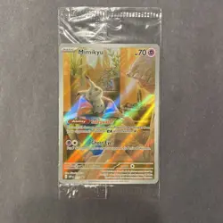 Mimikyu 075 Sv: Scarlet & Violet Promo Cards Holo Illustration Rare Promo SEALED - Image 1