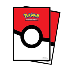 Pokemon Poke Ball Standard Deck Protector Card Sleeves 65 Pack - Image 1