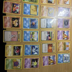 Vintage WOTC Base Set/Base Set 2 Non Holo Pokemon Card Bundle - 32 Cards - Image 2