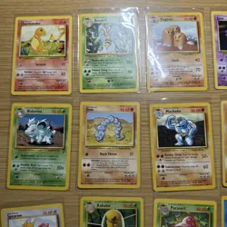 Vintage WOTC Base Set/Base Set 2 Non Holo Pokemon Card Bundle - 32 Cards - Image 3