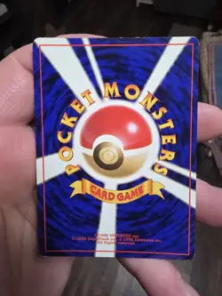 Misty’s Tentacruel No.73 Japanese Holo Swirl Rare Pokemon Card Gym Heroes LP - Image 2