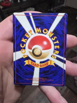 Pokemon Card TCG Snorlax No.143 Holo Rare Old Back Jungle 1997 LP Japanese Swirl - Image 2