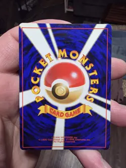 Japanese Nidoking Holo No.031 Vintage Pokemon Card Base Set 1996 Ken Sugimori LP - Image 2