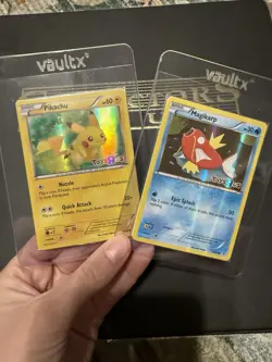 Pokemon Toys R Us Promo Cards Lot Of 2 Sealed Pikachu And Magikarp - Image 1