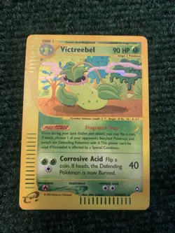 Pokemon Card Aquapolis Victreebel H30/H32 LP - Image 1