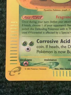 Pokemon Card Aquapolis Victreebel H30/H32 LP - Image 4