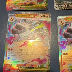 Pokemon Charizard & Mega Charizard EX Card Lot 9 cards - Image 3