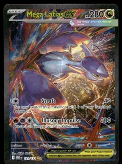 🔥 Pokemon Cards Mega Latias ex 181/132 Mega Evolution SIR - Image 1