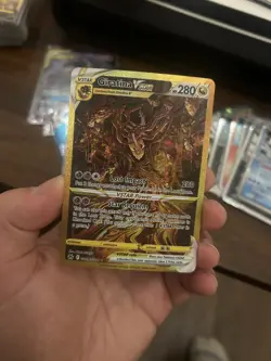 Pokemon Giratina VSTAR Crown Zenith Galarian Gallery GG69/GG70 Gold Alt Art Card - Image 1
