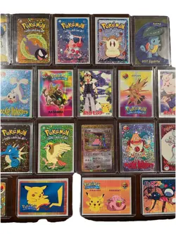 Lot of 27 Vintage Pokemon Vending Machine Cards or Stickers - Image 3
