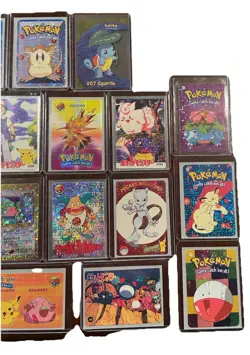 Lot of 27 Vintage Pokemon Vending Machine Cards or Stickers - Image 4