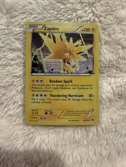 Zapdos 46/113 Legendary Treasures Holo Pokemon Card NM - Image 1