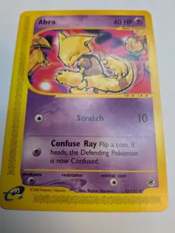 Pokemon Card Gym Challenge 93/132 SABRINA'S ABRA common Wotc Vintage - Image 1