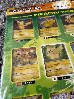 Pokemon Pikachu World Collection 9 Card Set Multilingual 2010 Green 7-11 Collab - Image 5