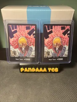 X2 Don!! Card Donquixote Doflamingo OP10 Royal Blood One Piece TCG NM - Image 1