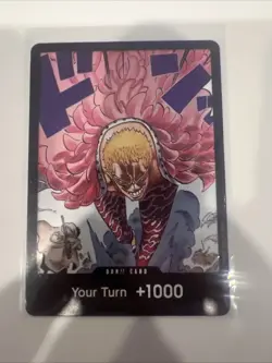 Don!! Card Donquixote Doflamingo OP10 Royal Blood One Piece TCG NM - Image 1