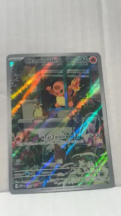 Pokemon Charmander 044 and Charizard ex 056 Obsidian Flames Promo Cards - Image 2