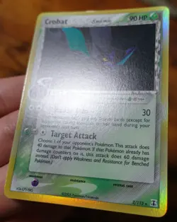 Crobat 2/113 ex Delta Species Holo Rare Pokemon Card VLP-NM - Image 3