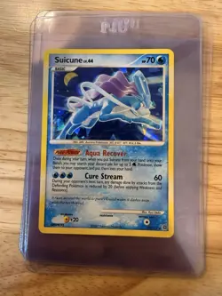 Pokemon TCG Suicune Secret Wonders 19/132 Cracked Ice Holo Rare Card - Image 1