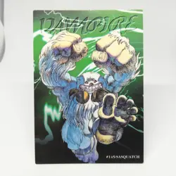 No.145 SASQUATCH VAMPIRE HUNTER ALL CAPCOM WORLD Card 1997 - Image 1