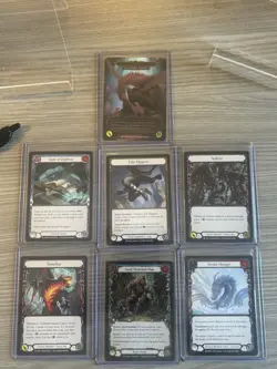 Flesh and Blood FAB Uprising Lot – Invoke Ouvia Marvel Dragon Illusionist Cards - Image 1