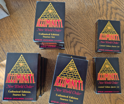 Illuminati New World Order CCG INWO SJG 750+ Cards Limited Unlimited Unplayed NM - Image 2
