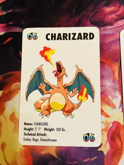 1998 KFC Pokemon Mini Cards Set Lot Charizard Snorlax Pikachu Good Condition - Image 2