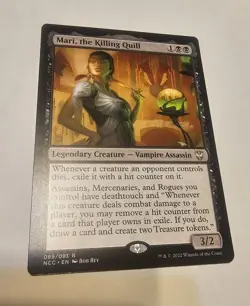 Mari The Killing Quill Commander Streets New Capenna MTG Magic The Gathering NM - Image 1