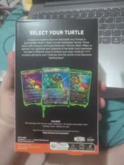 Commander Deck "Turtle Power" Teenage Mutant Ninja Turtles TMT MTG In Hand - Image 2