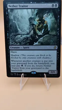Nether Traitor 127/Time Spiral Remastered Rare Creature Haste Shadow Black - Image 1
