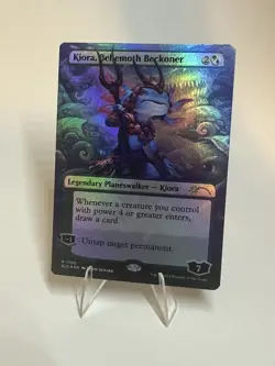 Kiora, Behemoth Beckoner (1700/3004) Secret Lair Drop Series LP FOIL- Rainbow - Image 1