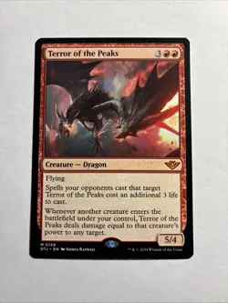 Terror of the Peaks - Outlaws of Thunder Junction MTG Plus Bonus Rare!!! - Image 1