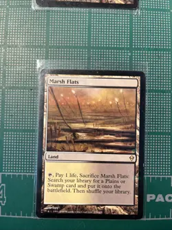Marsh Flats Zendikar Original NM Magic the Gathering - Image 1