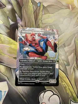 Spectacular Spider-Man (Borderless) Marvel's Spider-Man 0014 NM - Image 1