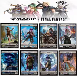 Complete HERO Token x8 Lot - (02-09) - Final Fantasy - NM MTG - Image 1