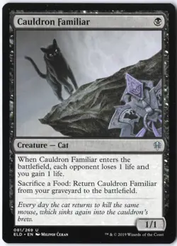 Cauldron Familiar U Throne of Eldraine 81 LP - Image 1